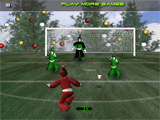Santas footy challenge - Juegos de fútbol de Cartoon Network